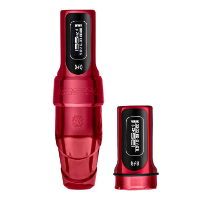 FK Irons. Flux Max S  - Rouge с дополнительным Powerbolt.  Ход 2.5mm - Машинка для перманентного макияжа
